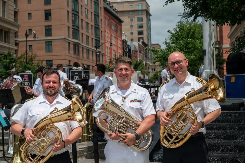 Navy Band Joint Concert at Navy Memorial