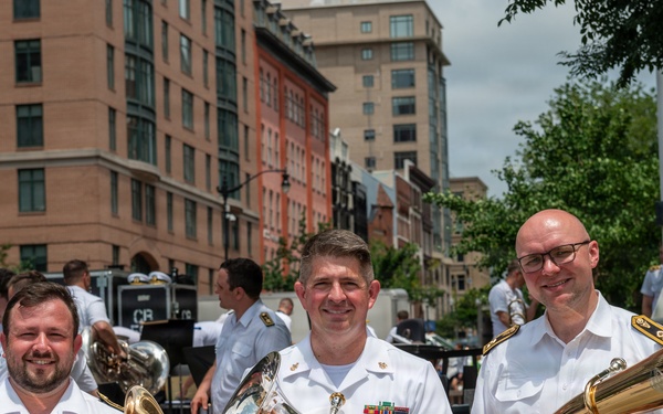 Navy Band Joint Concert at Navy Memorial