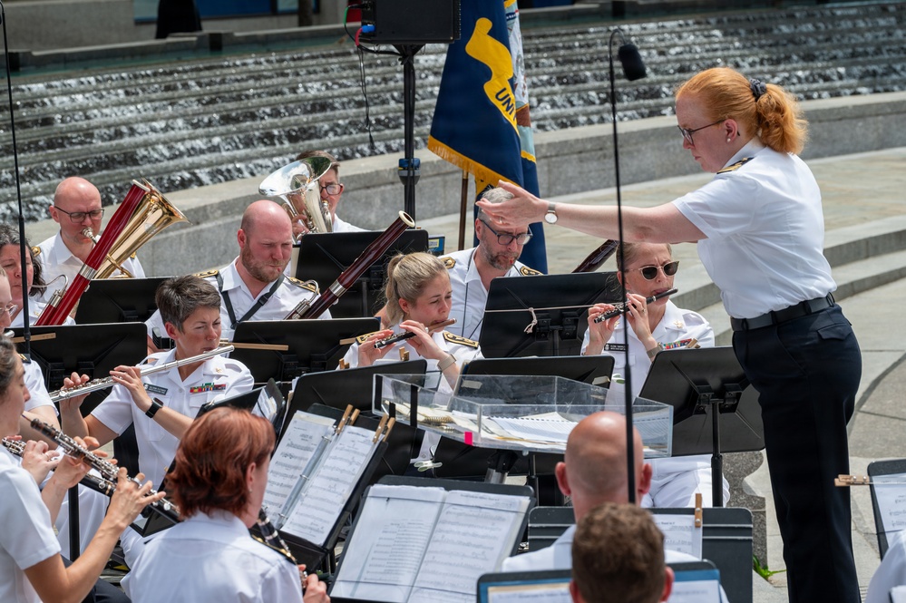 Navy Band Joint Concert at Navy Memorial