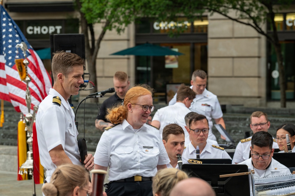 Navy Band Joint Concert at Navy Memorial