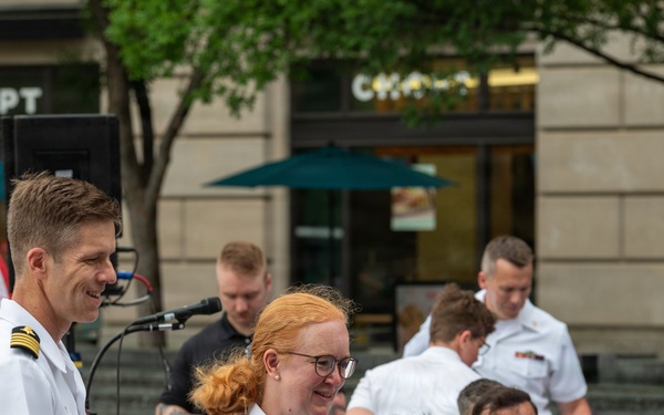 Navy Band Joint Concert at Navy Memorial