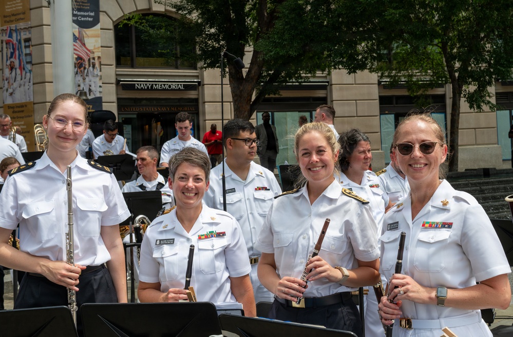 Navy Band Joint Concert at Navy Memorial