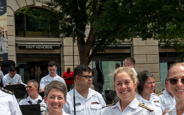 Navy Band Joint Concert at Navy Memorial