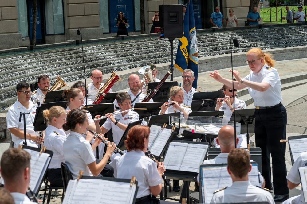 Navy Band Joint Concert at Navy Memorial