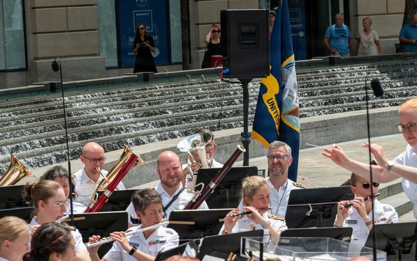 Navy Band Joint Concert at Navy Memorial