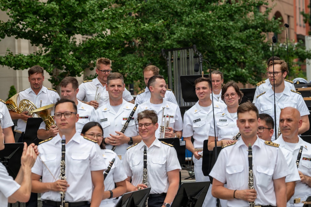 Navy Band Joint Concert at Navy Memorial