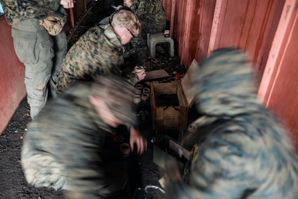 MCAS Iwakuni Explosive Ordnance Disposal Range on Camp Fuji Day 3