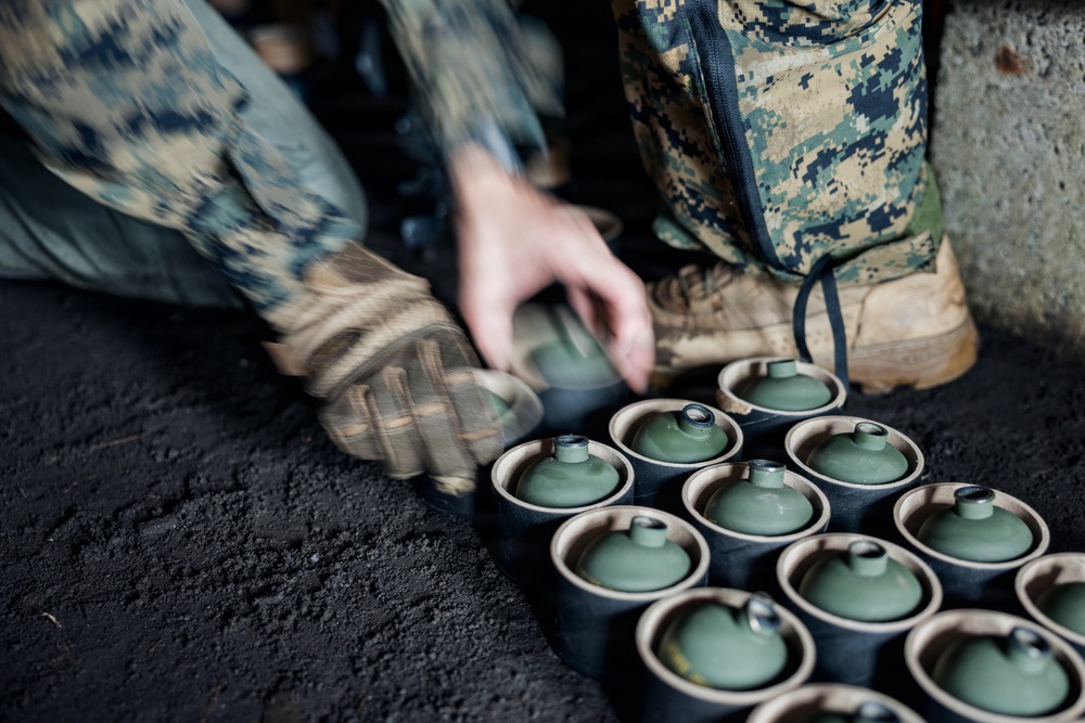 MCAS Iwakuni Explosive Ordnance Disposal Range on Camp Fuji Day 3