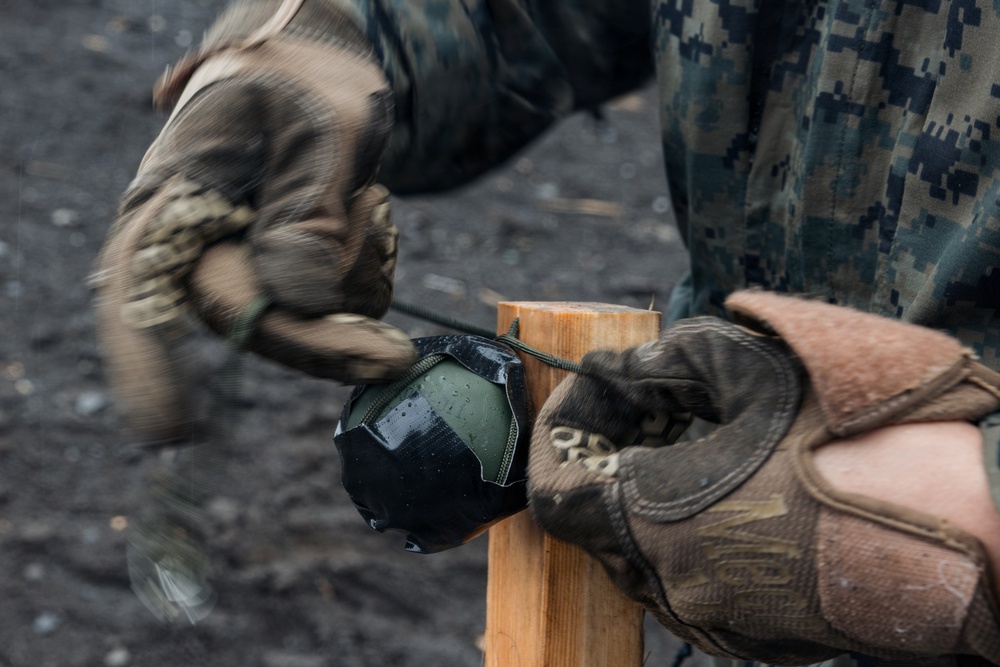 MCAS Iwakuni Explosive Ordnance Disposal Range on Camp Fuji Day 3