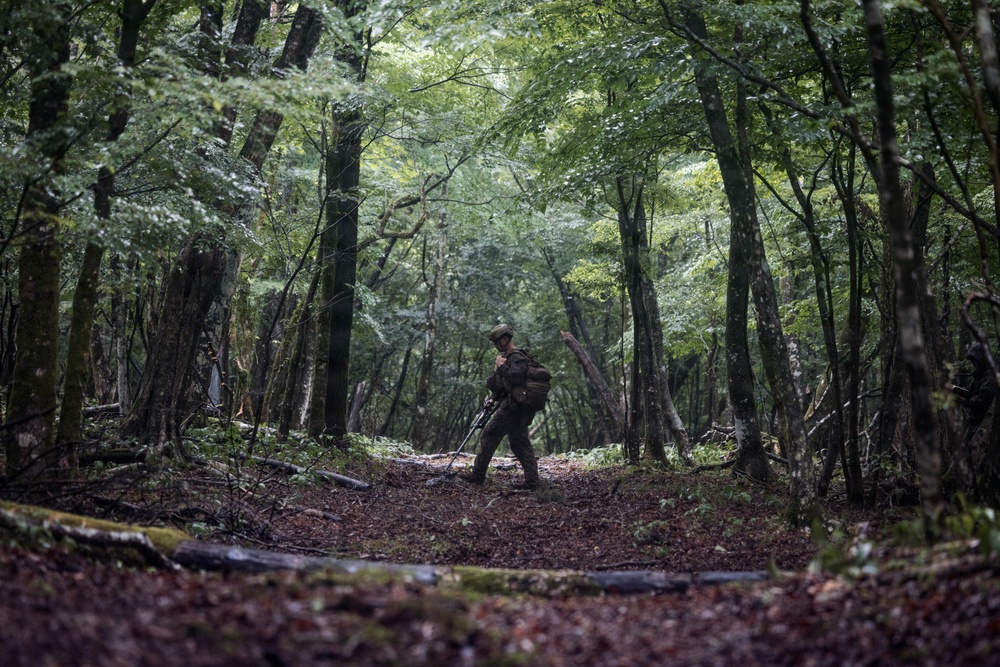 MCAS Iwakuni Explosive Ordnance Disposal Range on Camp Fuji Day 3
