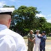 JMSDF Chief of Staff visits Seabees