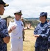 JMSDF Chief of Staff visits Seabees