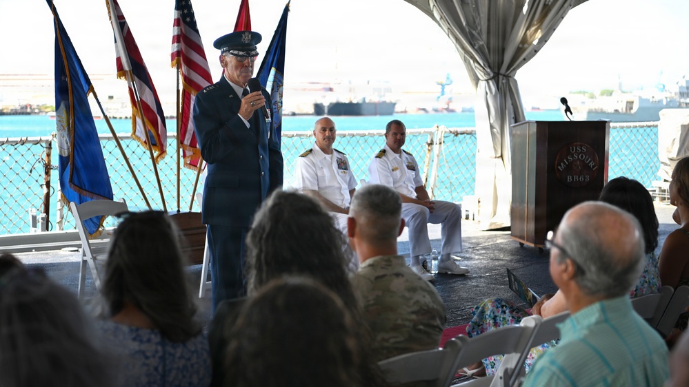 Joint Base Pearl Harbor-Hickam Change of Command and Retirement Ceremony