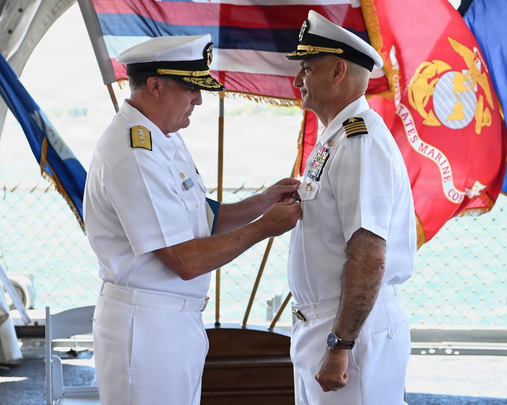 Joint Base Pearl Harbor-Hickam Change of Command and Retirement Ceremony