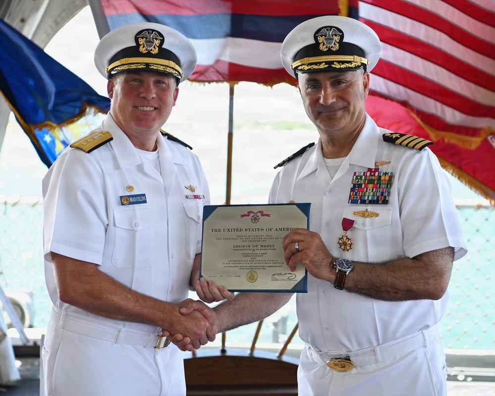 Joint Base Pearl Harbor-Hickam Change of Command and Retirement Ceremony