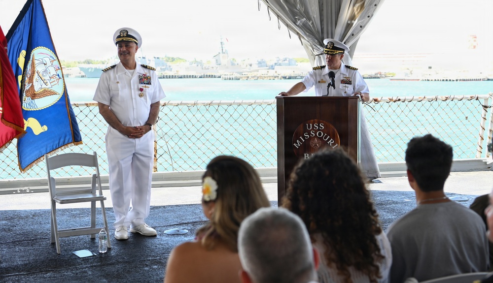 Joint Base Pearl Harbor-Hickam Change of Command and Retirement Ceremony