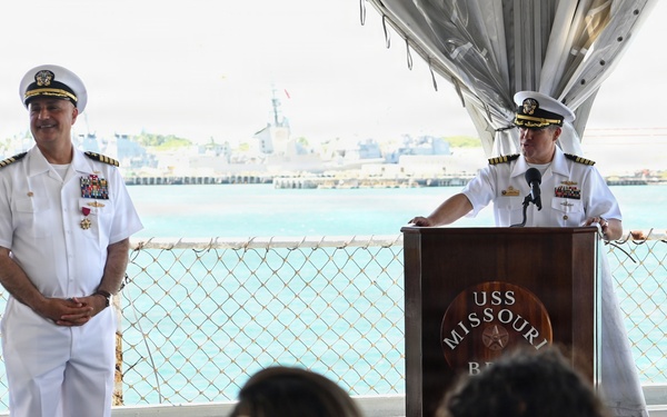 Joint Base Pearl Harbor-Hickam Change of Command and Retirement Ceremony
