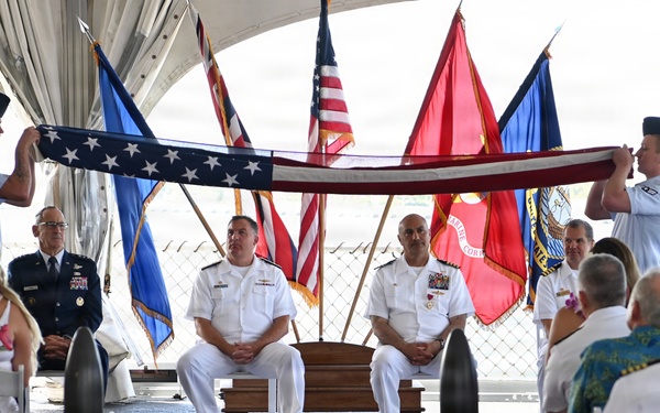 Joint Base Pearl Harbor-Hickam Change of Command and Retirement Ceremony