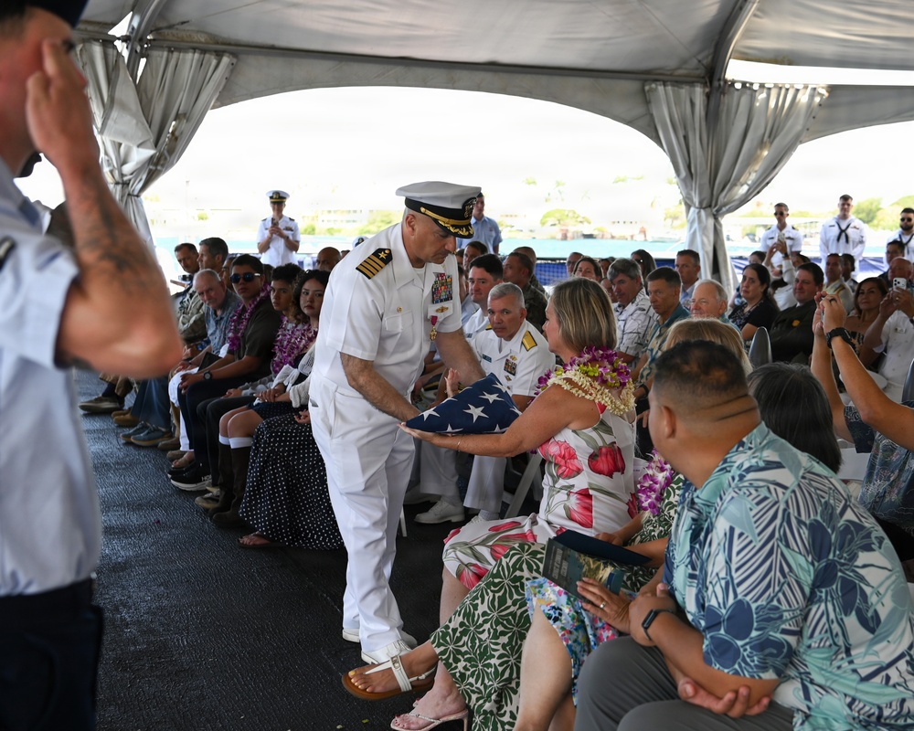 Joint Base Pearl Harbor-Hickam Change of Command and Retirement Ceremony