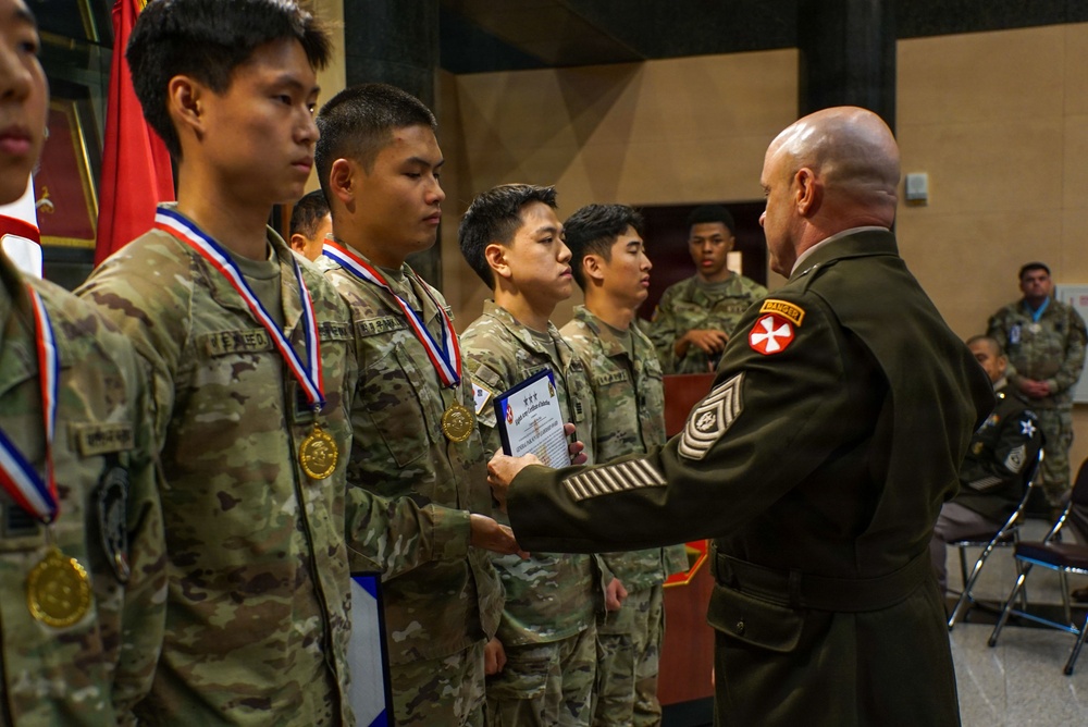 Gen Paik Award; Sergeant Audie Murphy Induction Ceremony
