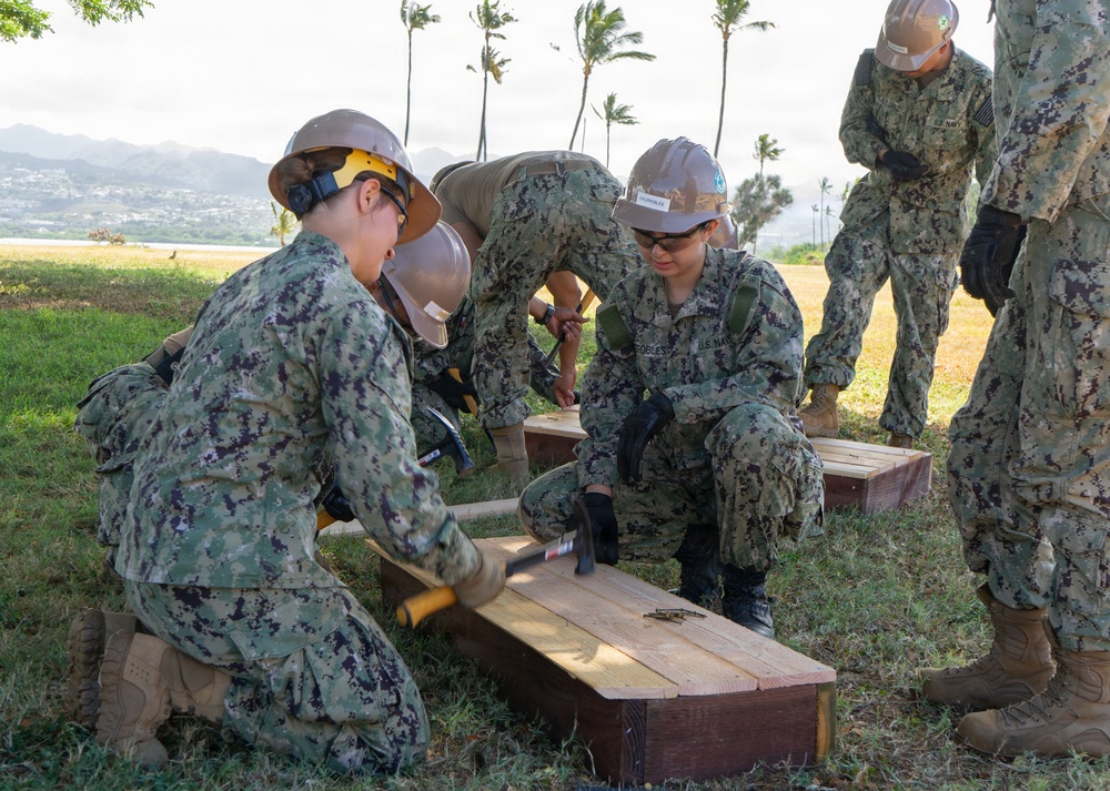 Seabees construct medical facilities during Rim of the Pacific 2026