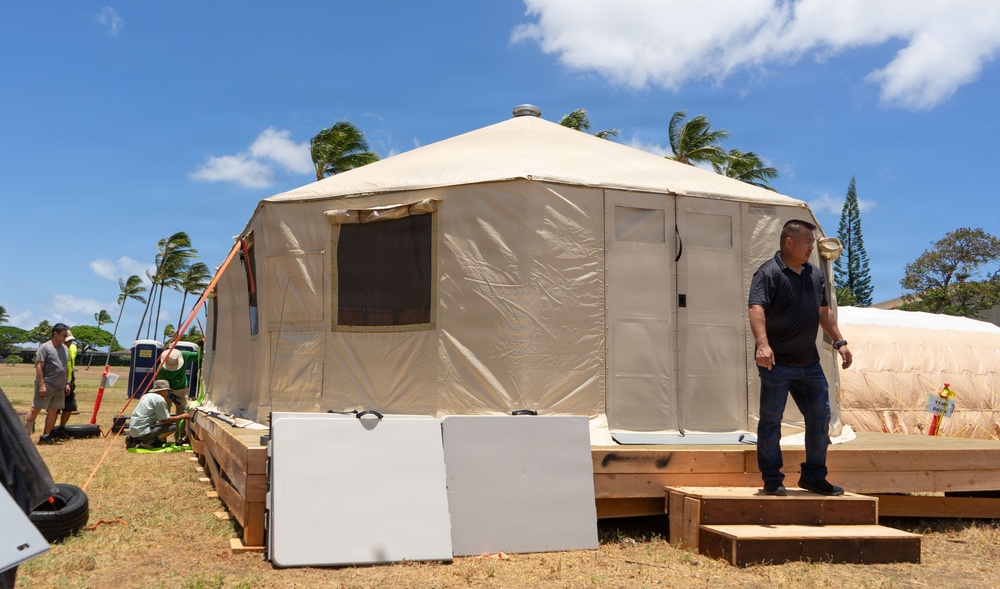 Seabees construct medical facilities during Rim of the Pacific 2026