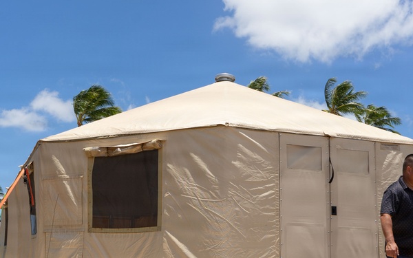 Seabees construct medical facilities during Rim of the Pacific 2026