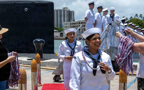 USS Mississippi (SSN 782) returns home from Deployment