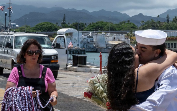 USS Mississippi (SSN 782) returns home from Deployment