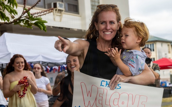 3rd MLR Returns Home from the Philippines