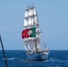 US Coast Guard Cutter Eagle participates in Sail250 Five Sisters Race to Boston
