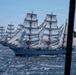 US Coast Guard Cutter Eagle participates in Sail250 Five Sisters Race to Boston