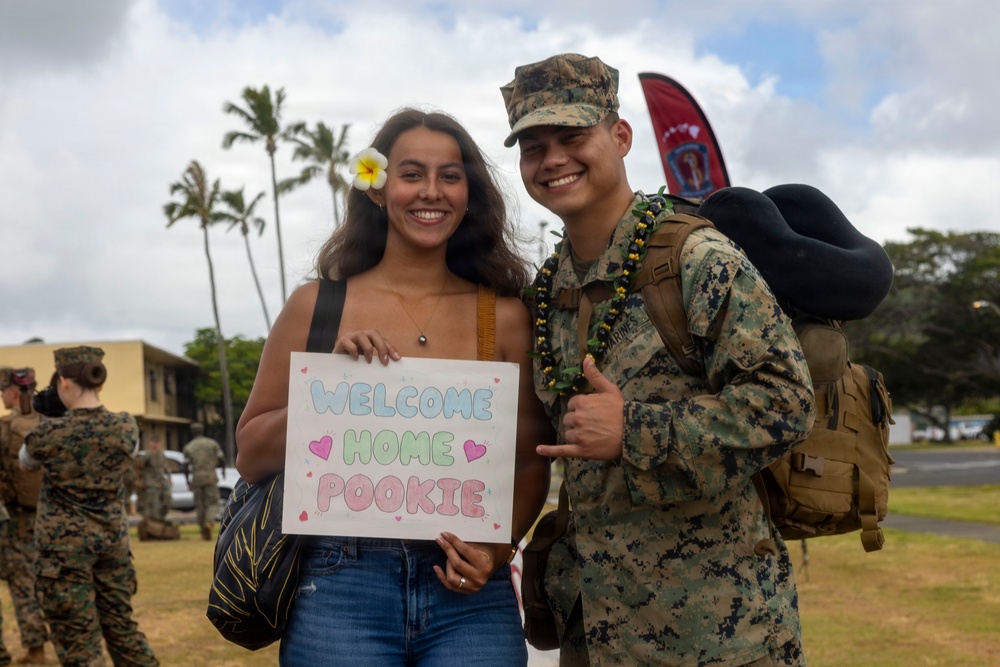 3rd MLR Returns Home from the Philippines