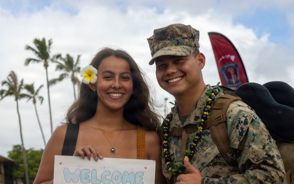 3rd MLR Returns Home from the Philippines