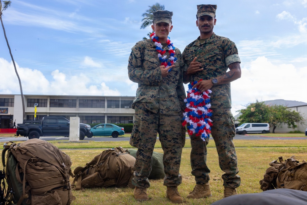 3rd MLR Returns Home from the Philippines