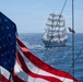 US Coast Guard Cutter Eagle participates in Sail250 Five Sisters Race to Boston