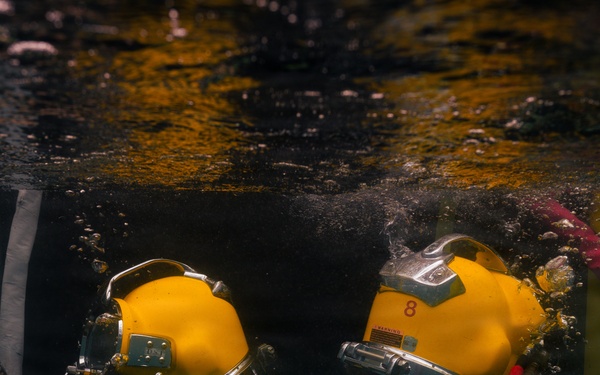 U.S. Navy, Royal New Zealand Navy, Royal Canadian Navy, Peruvian Navy, Mexican Navy Divers conduct familiarization dives during RIMPAC 2026