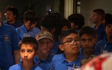25th CAB Hosts Pearl Harbor Aviation Museum Jr. High Boys Summer Camp