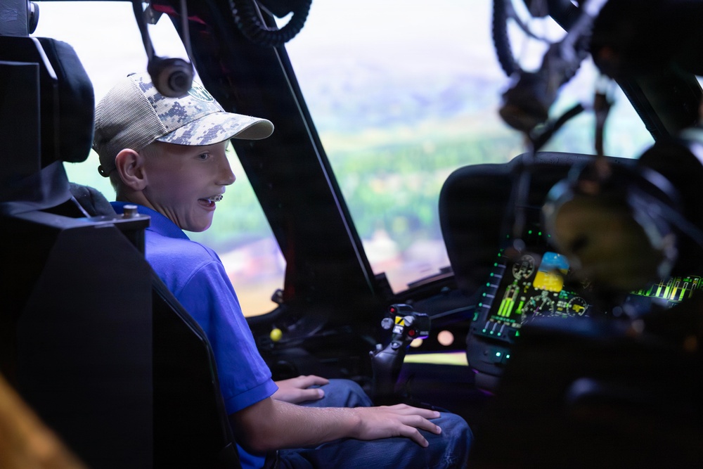 25th CAB Hosts Pearl Harbor Aviation Museum Jr. High Boys Summer Camp