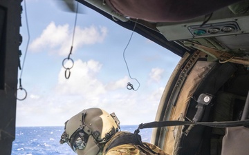 25th CAB flies over Northern Pacific Ocean during RIMPAC