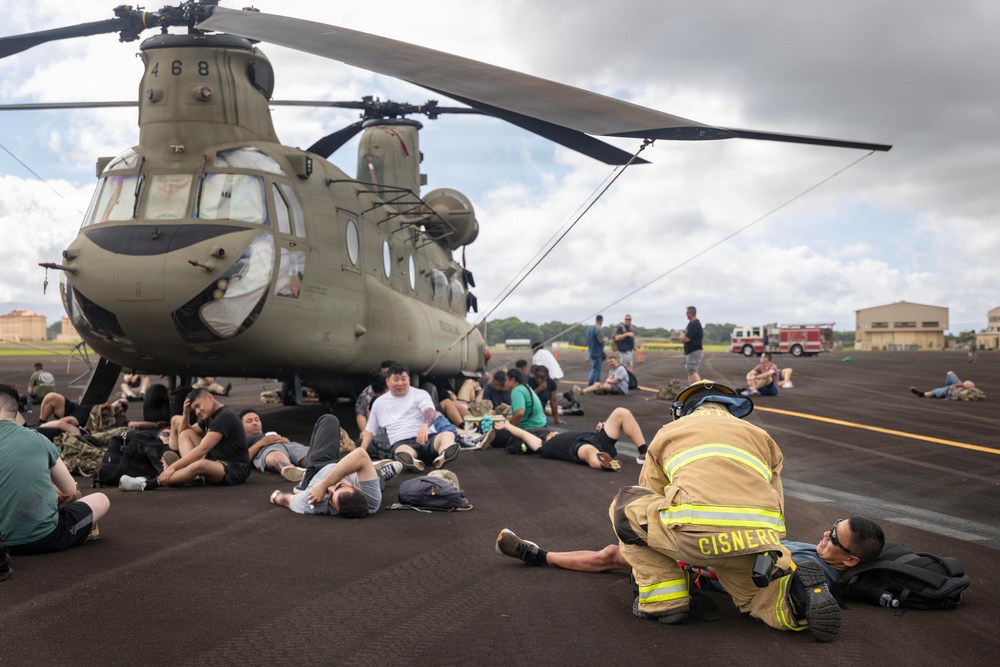 25th CAB Supports RIMPAC MASCAL Exercise