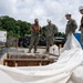 CTF 75 leadership visits NMCB 11, Civic Action Team in Palau