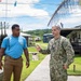 CTF 75 leadership visits NMCB 11, Civic Action Team in Palau