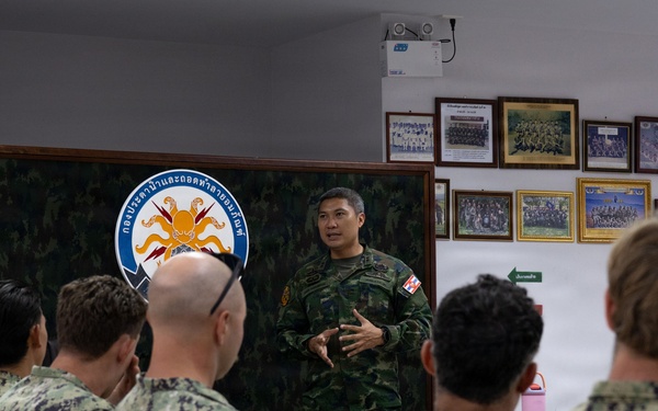 U.S. and Royal Thai Navy EOD teams perform fast rope maneuvers at CARAT 2026