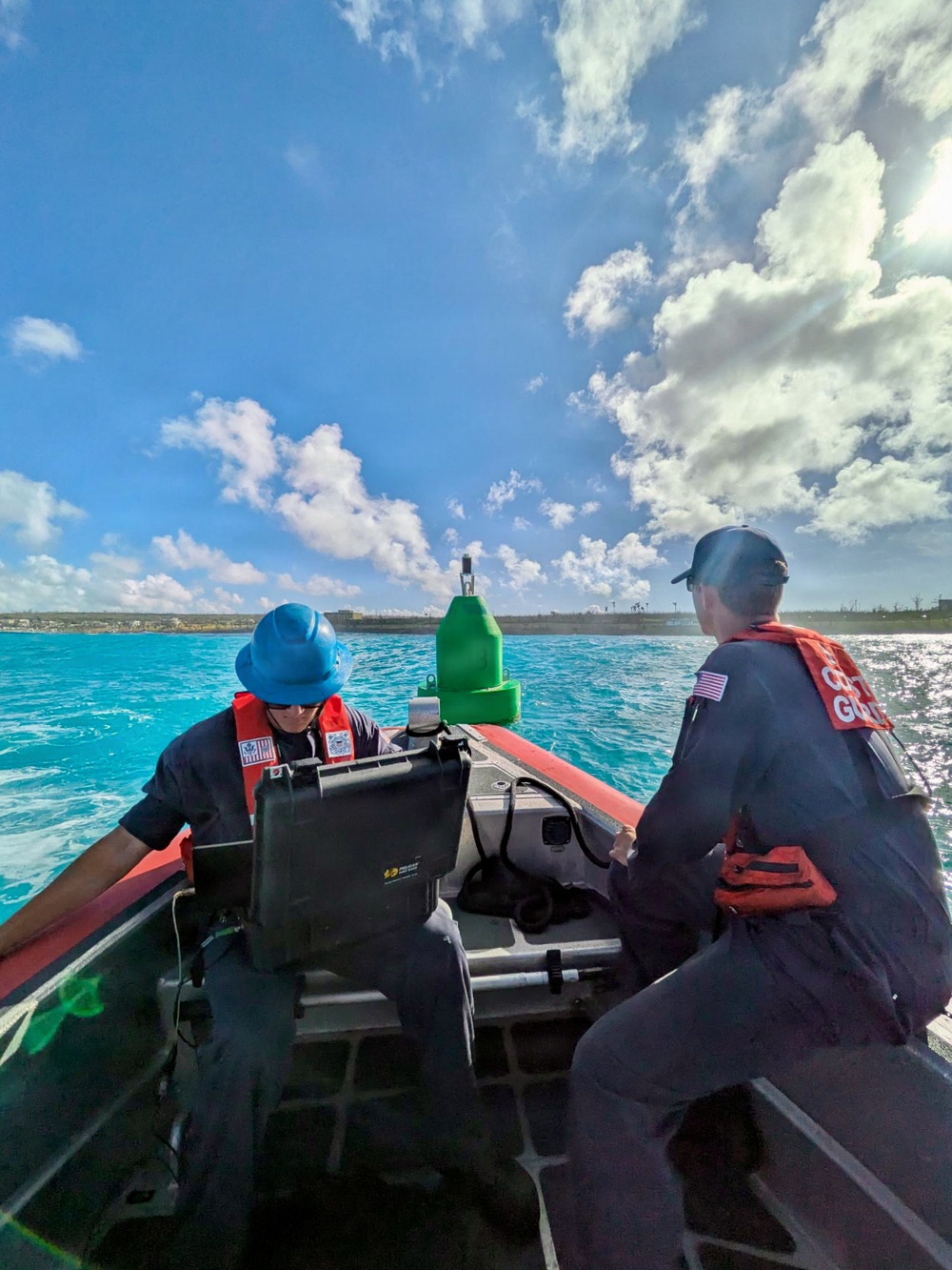 U.S. Coast Guard assesses Port of Tinian