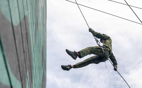 EODMU 5 conducts rappelling exercise with the Royal Thai Navy during CARAT 2026