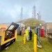 U.S. Coast Guard makes repairs to Mt. Alutom R21 tower in Guam