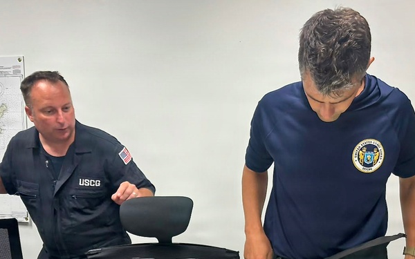 U.S. Coast Guard dive team arrives to Saipan to begin work on aids