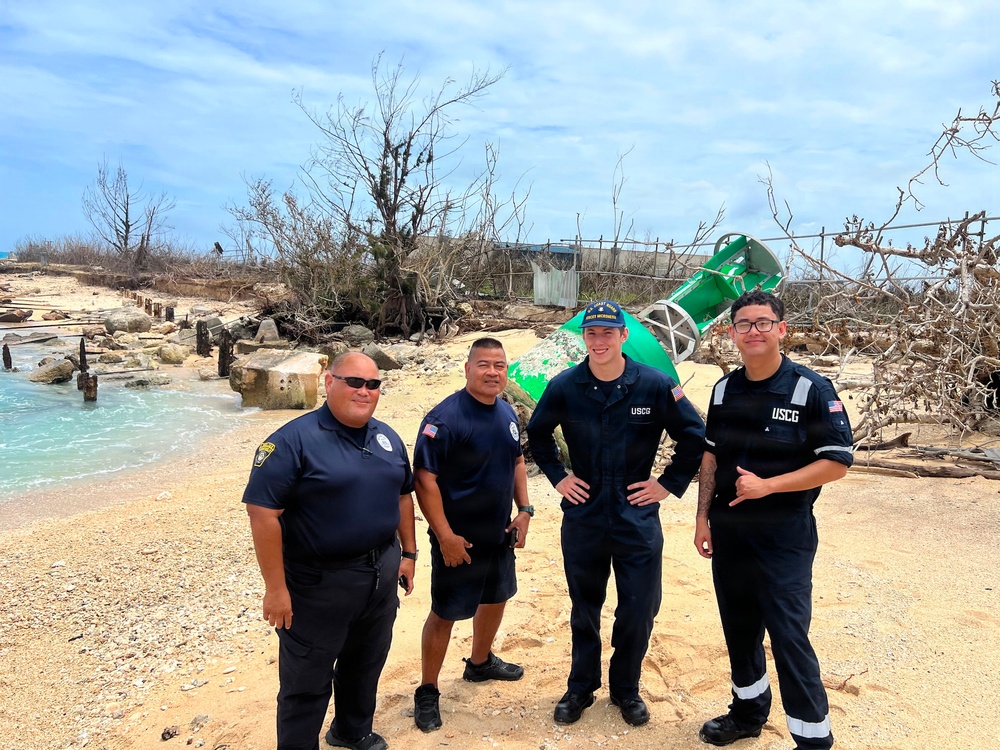 U.S. Coast Guard assesses Port of Tinian