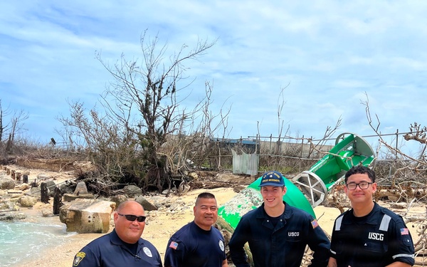 U.S. Coast Guard assesses Port of Tinian